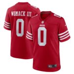 Samuel Womack III San Francisco 49ers  Game Jersey -  Scarlet