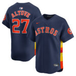 Houston Astros Jose Altuve #27 Navy Alternate Limited Player Jersey