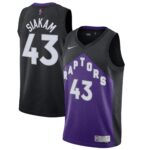 Pascal Siakam Toronto Raptors 2020/21 Swingman Player Jersey Black/Purple - Earned Edition