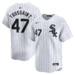 Men's Chicago White Sox Touki Toussaint  White Home Limited Player Jersey
