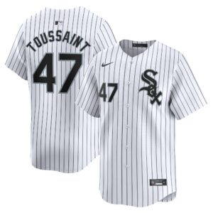 Men's Chicago White Sox Touki Toussaint  White Home Limited Player Jersey