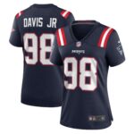 Carl Davis Jr. New England Patriots Women's Game Player Jersey - Navy