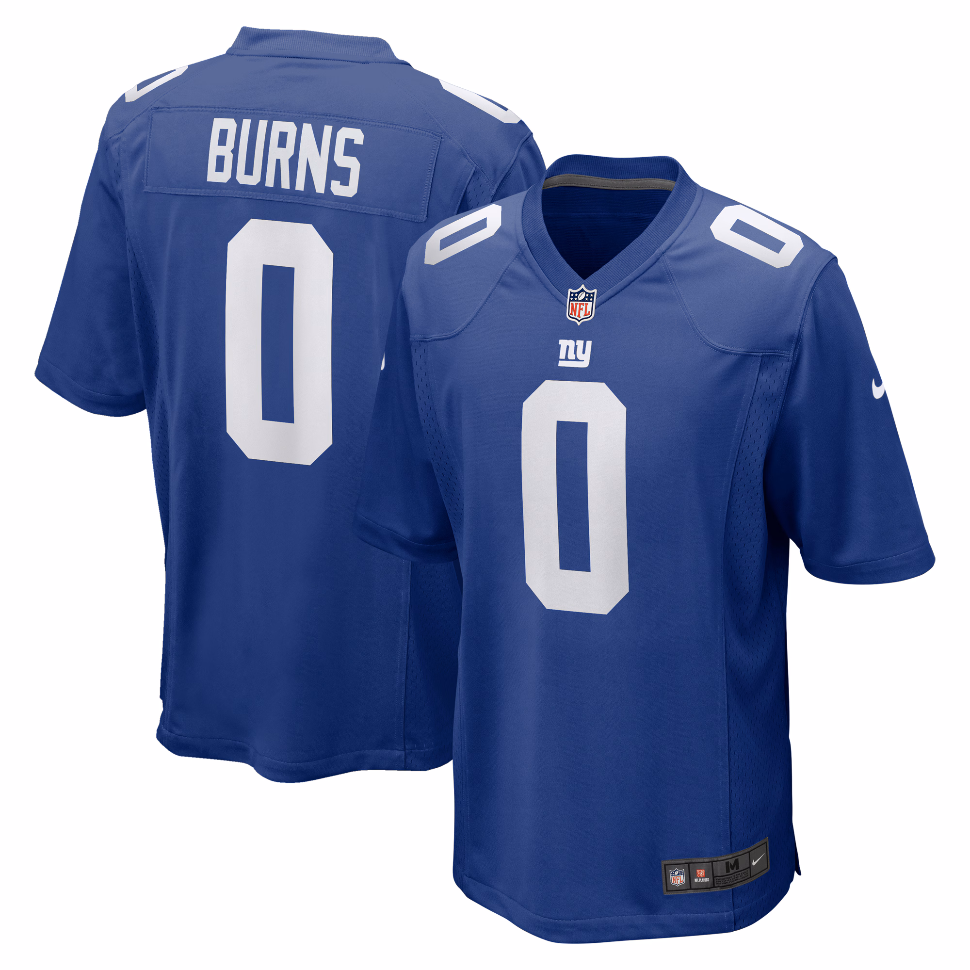 Brian Burns #0 New York Giants Game Player Jersey - Royal