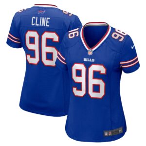 Kameron Cline Buffalo Bills Women's Team Game Jersey -  Royal