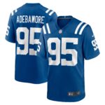 Adetomiwa Adebawore Indianapolis Colts Team Game Jersey -  Royal