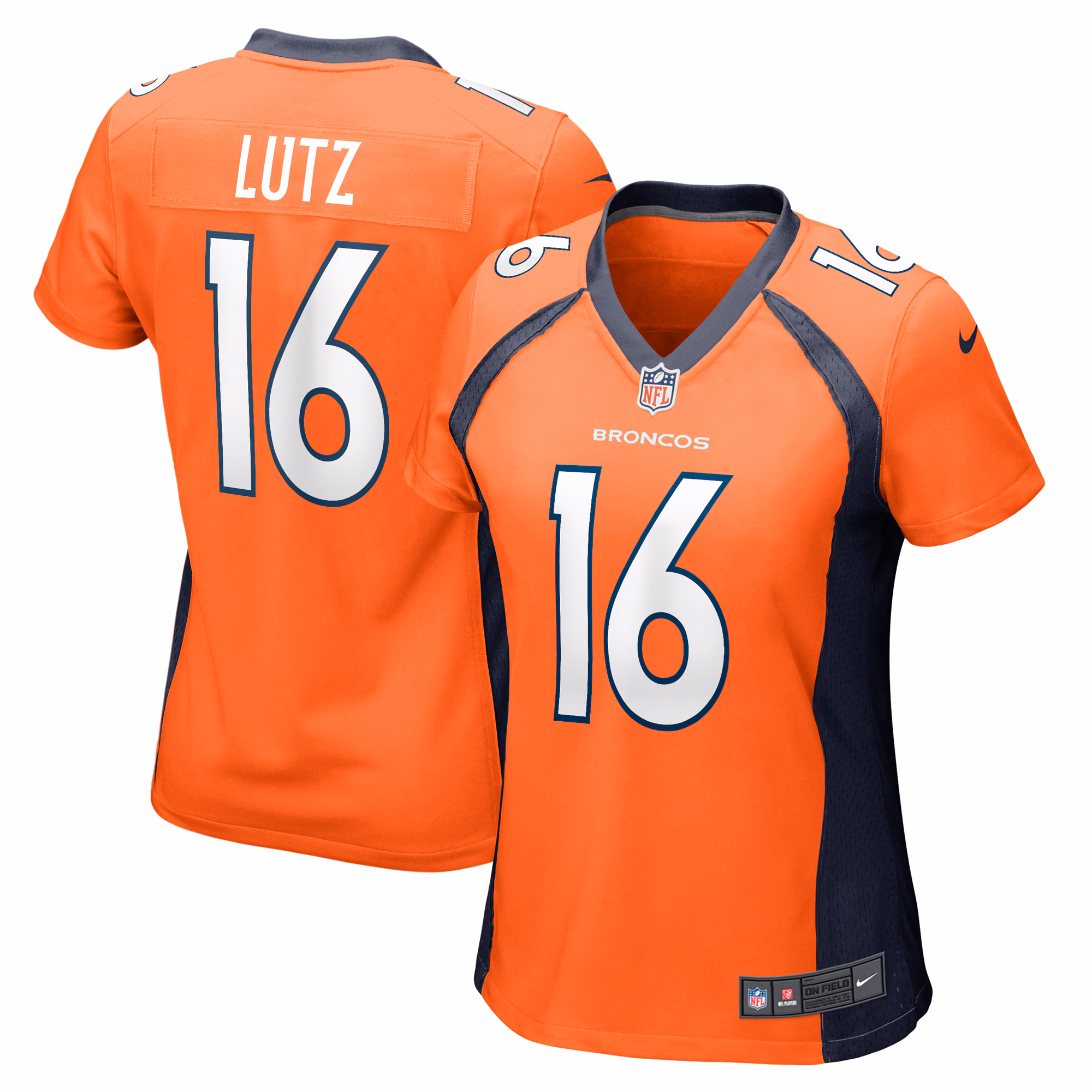 Wil Lutz Denver Broncos Women's  Game Jersey -  Orange