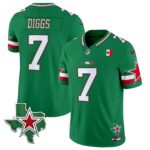 Trevon Diggs # 7 2025 Dallas Cowboys Mexico Vapor Limited Jersey - All Stitched