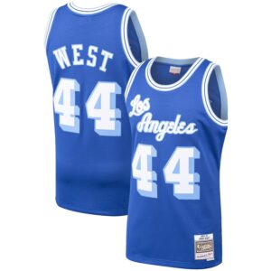 Jerry West Los Angeles Lakers Mitchell & Ness Hardwood Classics 1960/61 Swingman Jersey - Royal