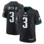 Nolan Smith #3 Philadelphia Eagles Alternate Game Jersey - Black