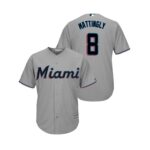 Men's Miami Marlins Don Mattingly Majestic Official 2019 Cool Base Jersey