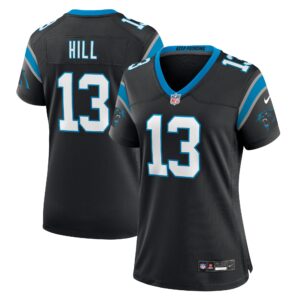 Troy Hill Carolina Panthers Women's Team Game Jersey -  Black