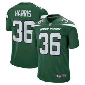 Marcell Harris New York Jets  Game Player Jersey - Gotham Green