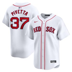 Men's Boston Red Sox Nick Pivetta  White Home Limited Player Jersey