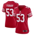 Kemoko Turay San Francisco 49ers  Women's Game Player Jersey - Scarlet
