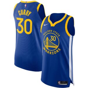 Stephen Curry Golden State Warriors 2020/21 Authentic Jersey - Icon Edition - Royal