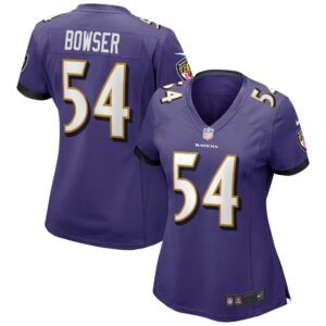 Tyus Bowser Baltimore Ravens  Women's Game Jersey - Purple
