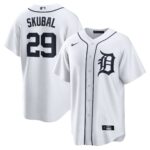 Tarik Skubal  #29  Detroit Tigers Home Replica Jersey - White