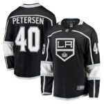 Cal Petersen Los Angeles Kings Home Breakaway Player Jersey - Black