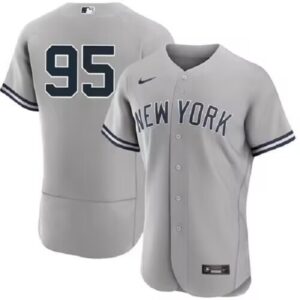 Men's Oswaldo Cabrera #95 New York Yankees Road Player  Flex Base Jersey