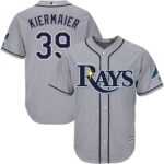 Tampa Bay Rays #39 Kevin Kiermaier Grey New Cool Base Stitched Jersey
