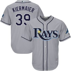 Tampa Bay Rays #39 Kevin Kiermaier Grey New Cool Base Stitched Jersey