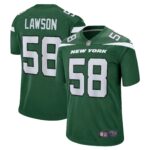 Carl Lawson New York Jets Game Jersey - Gotham Green