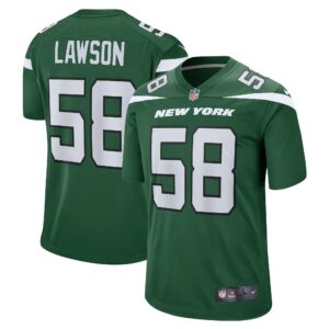 Carl Lawson New York Jets Game Jersey - Gotham Green