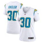 Austin Ekeler Los Angeles Chargers  Women's Game Jersey - White