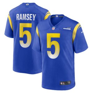 Jalen Ramsey Los Angeles Rams  Player Game Jersey - Royal