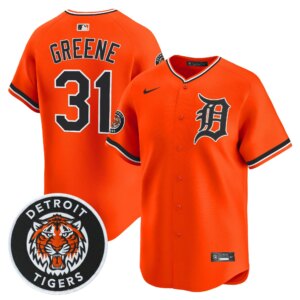 Riley Greene #31 Detroit Tigers Alternate Vapor Premier Limited Jersey - Orange
