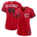 Women's Cincinnati Reds Elly De La Cruz #44 Red 2026 City Connect Stadium Jersey