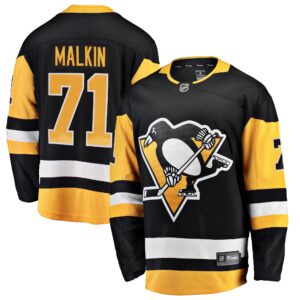 Evgeni Malkin Pittsburgh Penguins Youth Home Breakaway Player Jersey - Black
