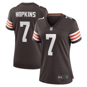 Dustin Hopkins Cleveland Browns Women's Team Game Jersey -  Brown