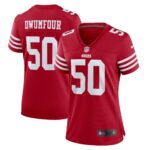 Michael Dwumfour San Francisco 49ers  Women's Home Game Player Jersey - Scarlet