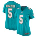 Teddy Bridgewater Miami Dolphins  Women's Game Jersey - Aqua