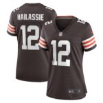 Kahlef Hailassie Cleveland Browns Women's Team Game Jersey -  Brown