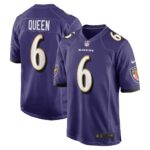 Patrick Queen Baltimore Ravens  Game Player Jersey - Purple