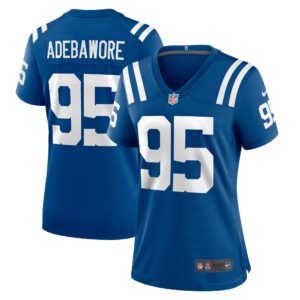 Adetomiwa Adebawore Indianapolis Colts Women's Team Game Jersey -  Royal