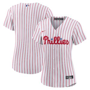 Women's Philadelphia Phillies White Home Replica Team Jersey