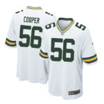 Green Bay Packers #56 Edgerrin Cooper Away Game Jersey-White