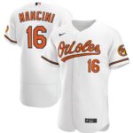 Men's  Baltimore Orioles #16 Trey Mancini White Home 2020 Player Jersey