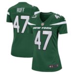 Bryce Huff New York Jets  Women's Game Jersey - Gotham Green