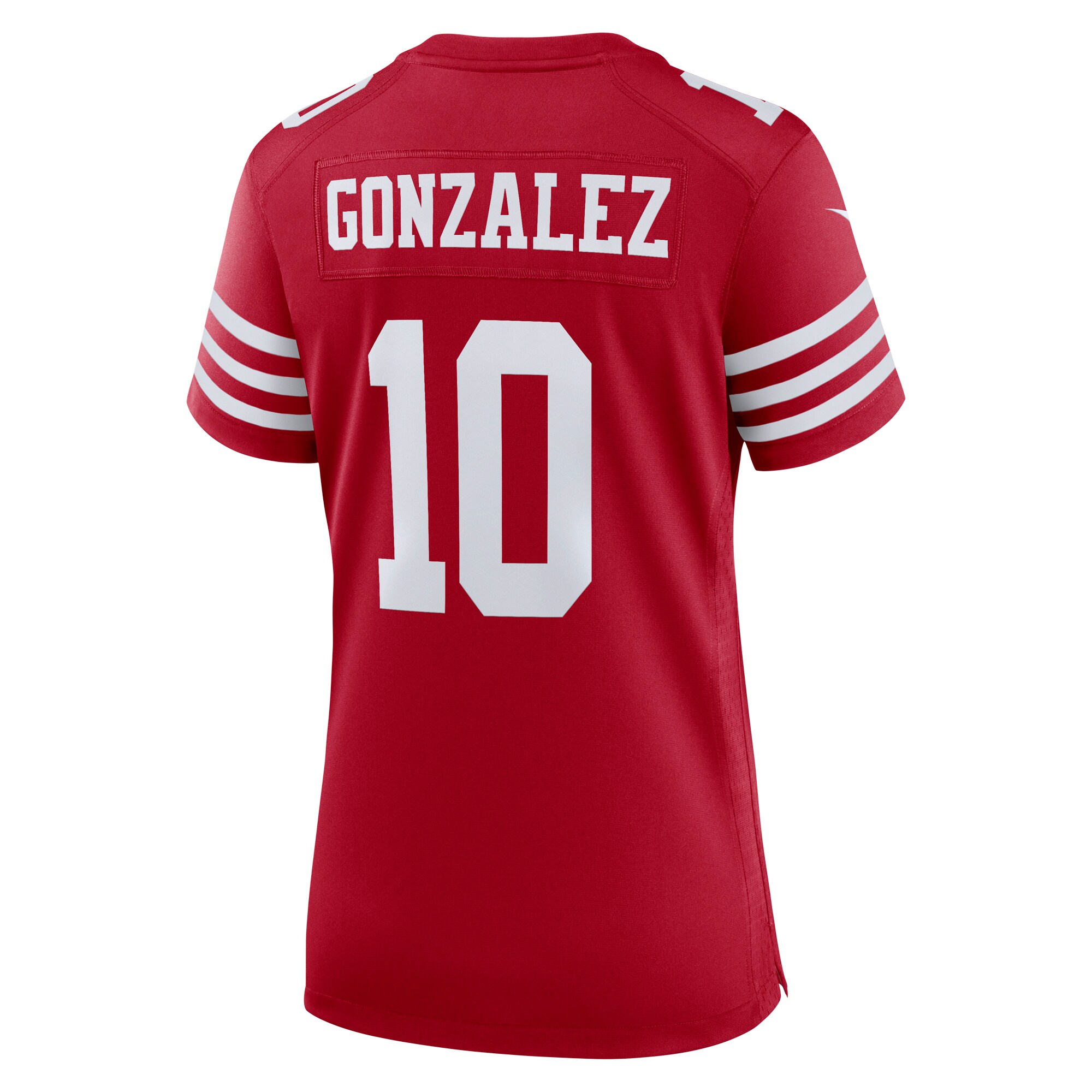 Zane Gonzalez San Francisco 49ers Women's Game Jersey - Scarlet - Image 3