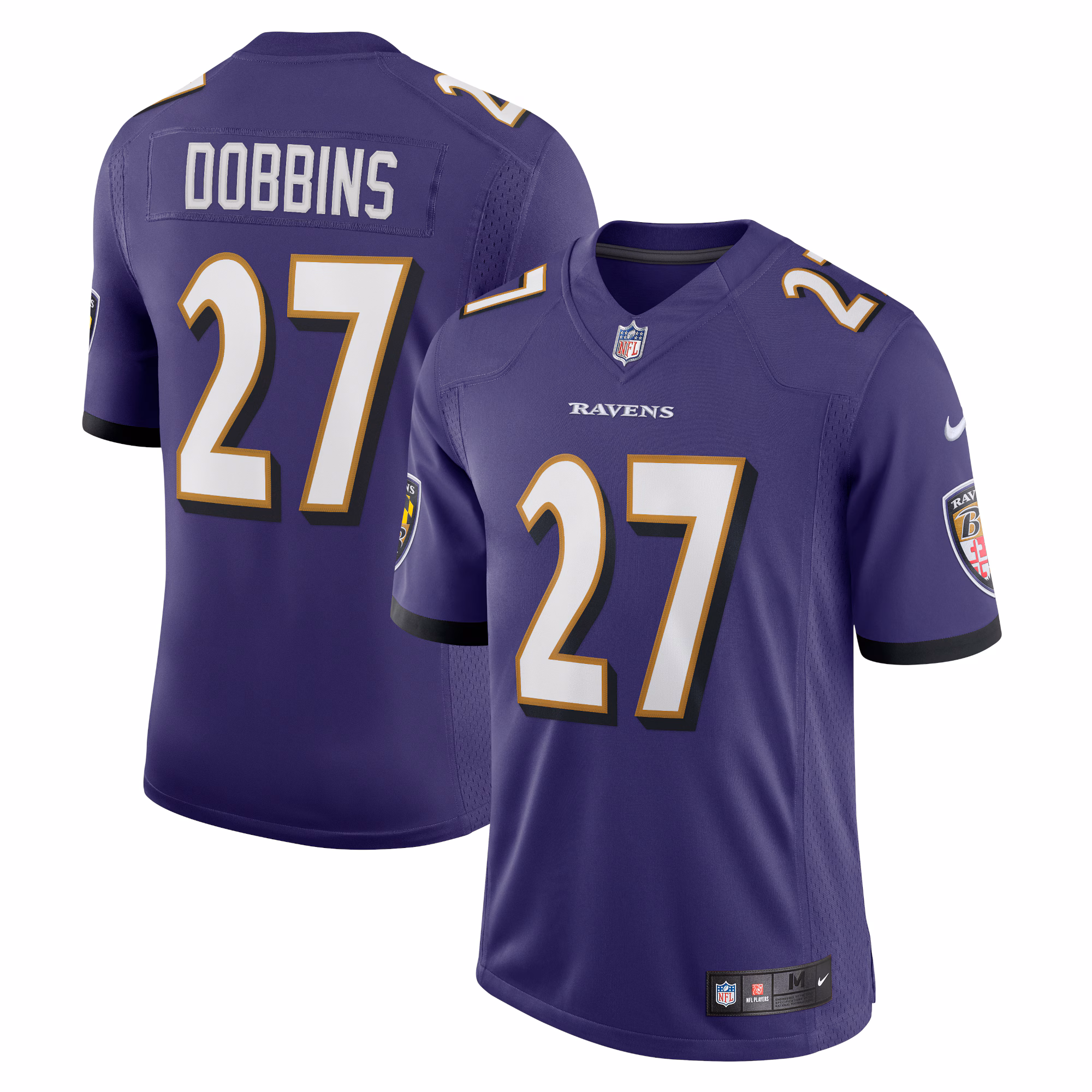 J.K. Dobbins Baltimore Ravens Vapor Limited Jersey - Purple