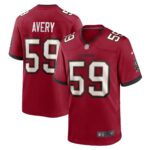 Genard Avery Tampa Bay Buccaneers  Game Player Jersey - Red