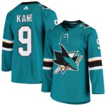 Evander Kane San Jose Sharks  Home Authentic Player Jersey - Teal