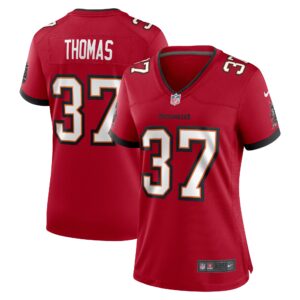 Tavierre Thomas Tampa Bay Buccaneers Women's  Game Jersey -  Red
