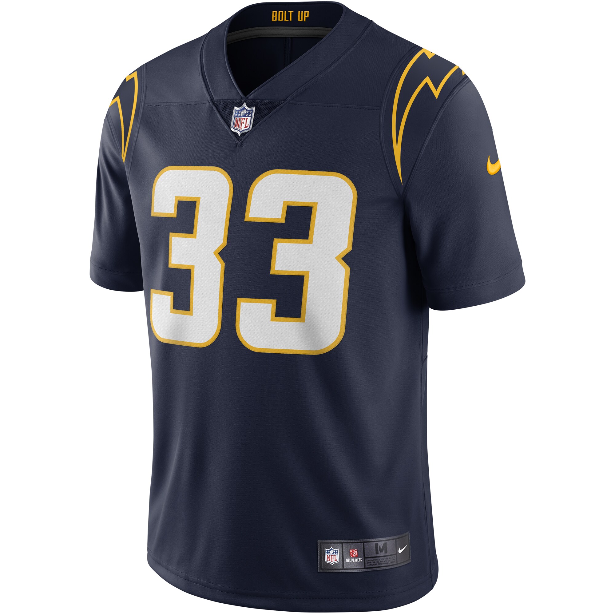Derwin James Los Angeles Chargers Alternate Vapor Limited Jersey - Navy - Image 2