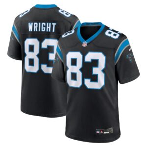 Derek Wright Carolina Panthers  Team Game Jersey - Black