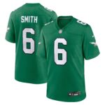 DeVonta Smith Philadelphia Eagles  Youth Alternate Player Game Jersey - Kelly Green